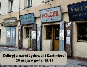 Odkrywamy żydowski Kazimierz.